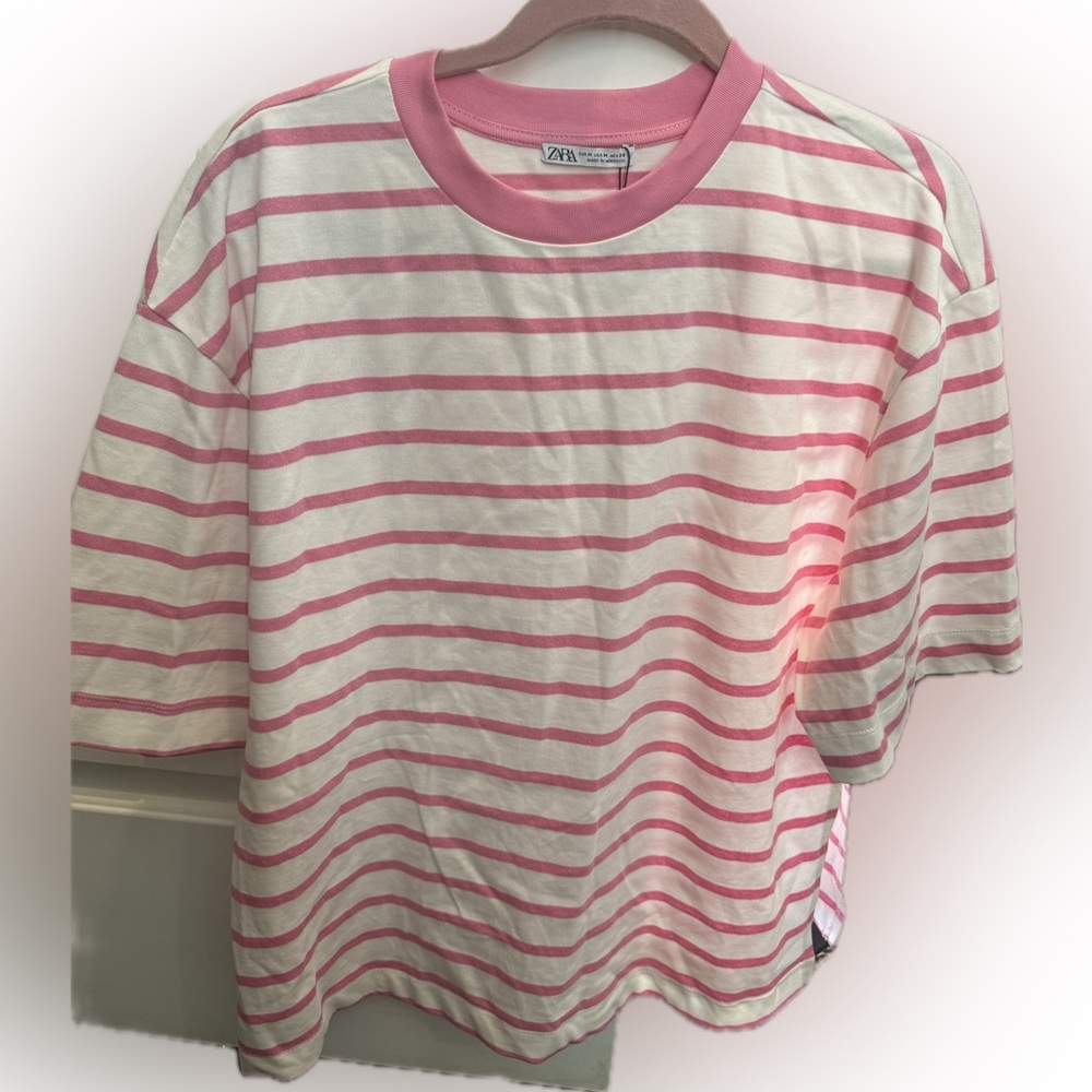 Zara Striped Tshirt | Medium